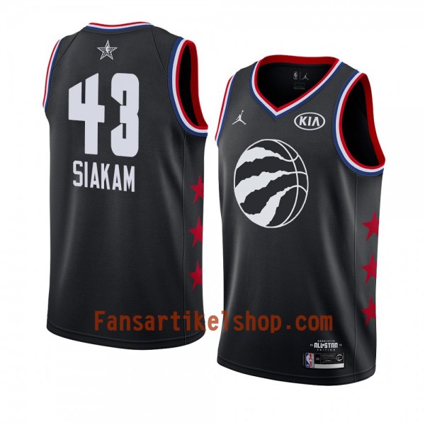 Toronto Raptors Trikot Pascal Siakam 43 2019 All-Star Jordan Brand Schwarz Swingman - Herren Toronto Raptors Trikot Pascal Siakam 43 2019 All-Star Jordan Brand Schwarz Swingman - Herren